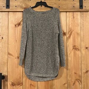 Quinn grey knit sweater